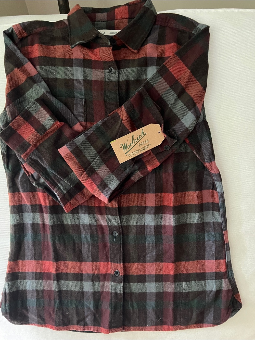 Woolrich women’s Pemberton flannel new with tags size Small